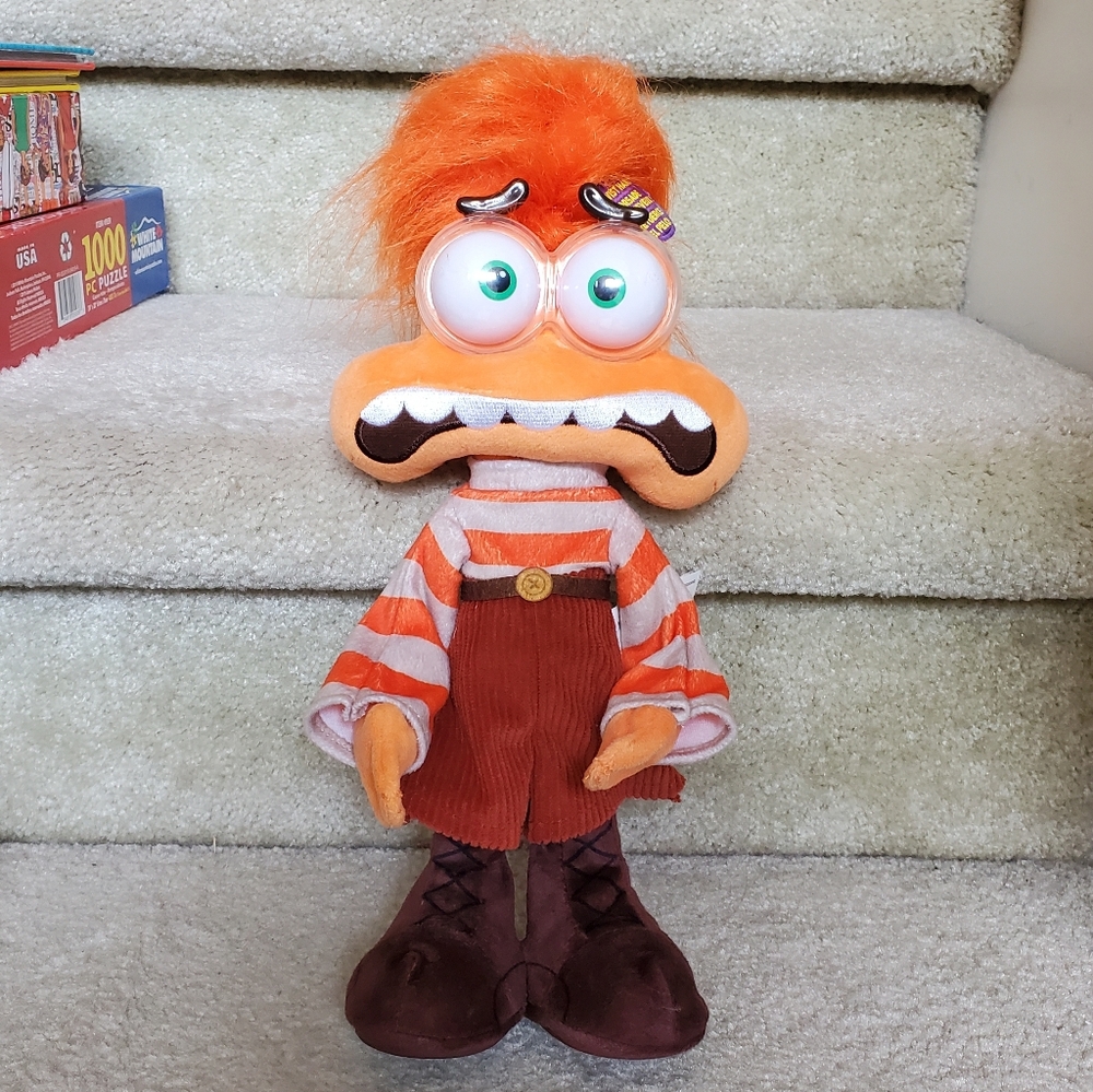 Disney and Pixar Inside Out 2 Shaking with Anxiety Plush Kids Toy